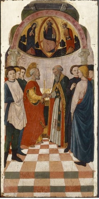 Francesco de Rimini 1440-50 Louvre Paris A saint Joseph et les prétendants