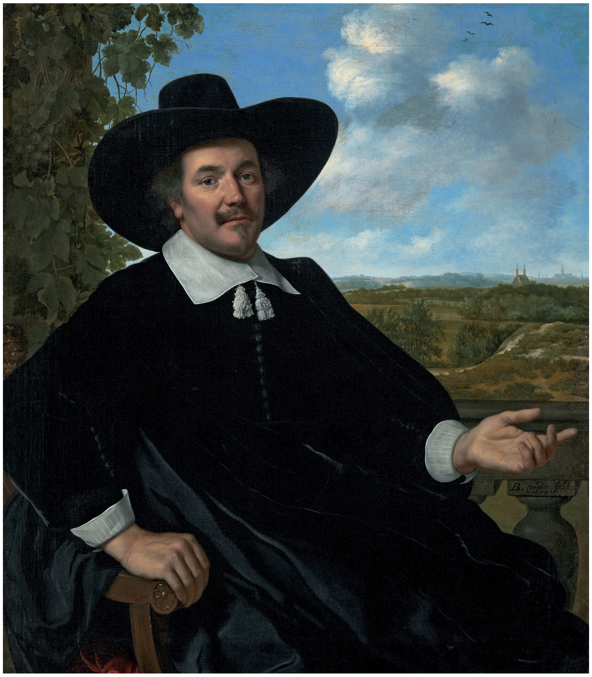Bartholomeus van der Helst 1655 Portrait d’homme coll priv