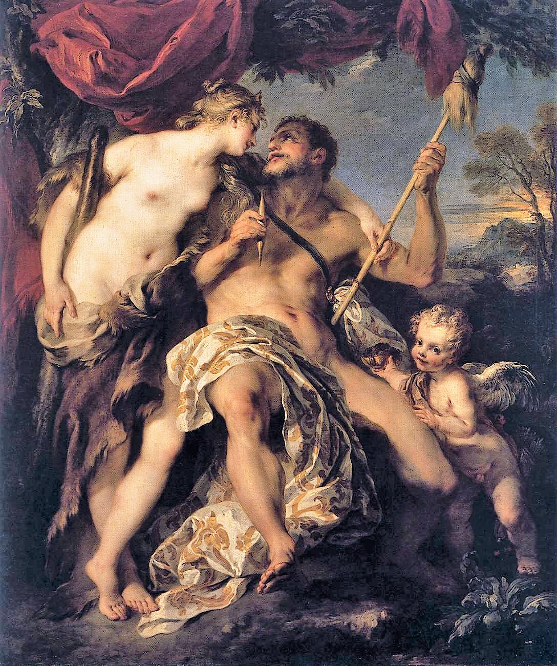 François_Lemoyne 1723 Hercule et Omphale Louvre