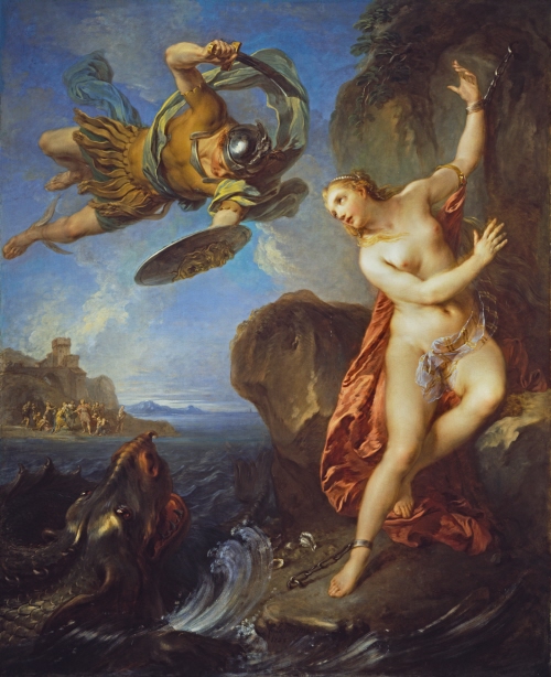 François_Lemoyne 1723 Perseus_and_Andromeda_-_WGA12656 Wallace Collection
