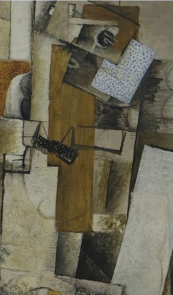 Georges_Braque,_1914 printemps 1914,_Homme_a_la_guitare Centre Pompidou detail