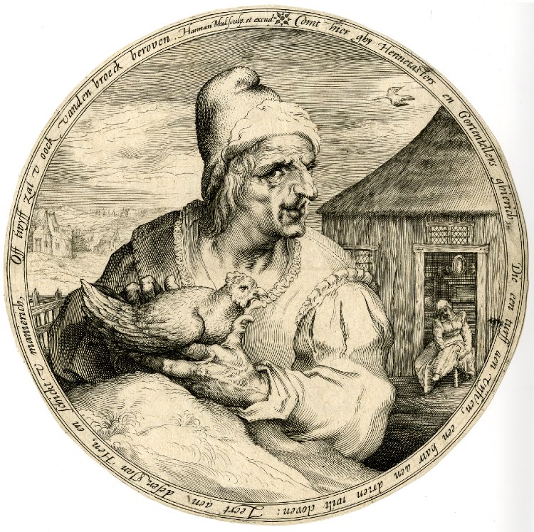 Hennetaster Harmen Jansz. Muller, 1595 ca, British Museum