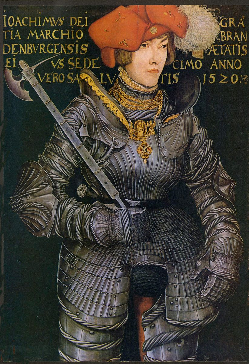 Lucas Cranach l'Ancien. Joachim II - prince electeur 1520 Jagdschloss Grunewald