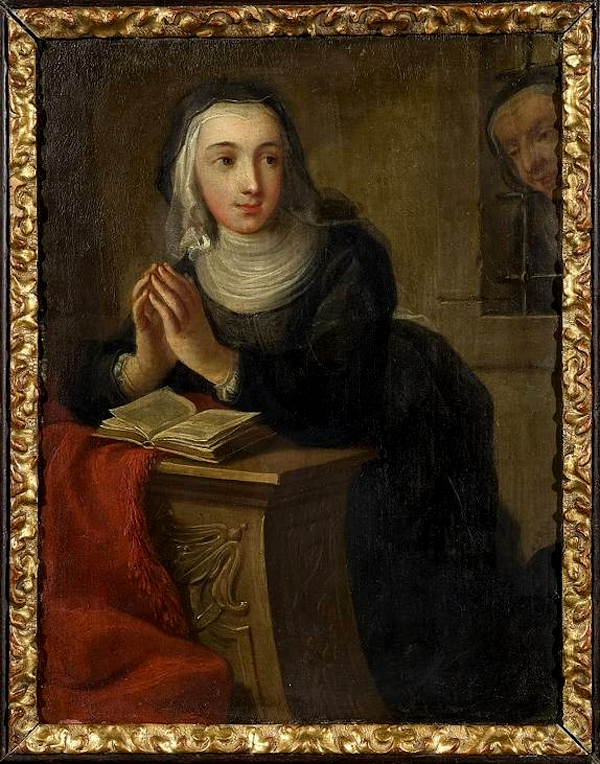 Martin van Meytens - Kneeling Nun c1731