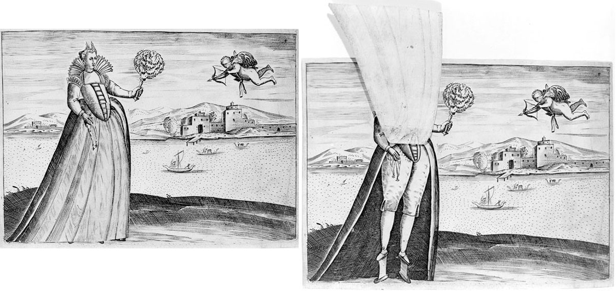 Pietro Bertelli, Courtesan and Blind Cupid c. 1588,MET
