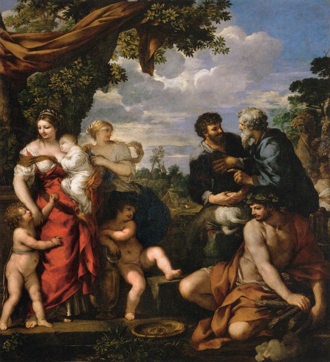 Pietro da Cortona 1630–35 Alliance_of_Jacob_and_Laban Louvre