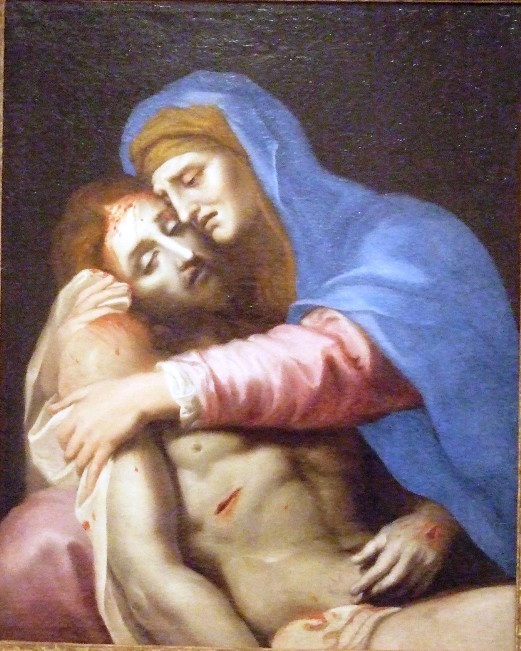 Stella 1650-55 Christ mort sur les genoux de la vierge Musee municipal de l’Eveche Limoges 65 x 53 cm