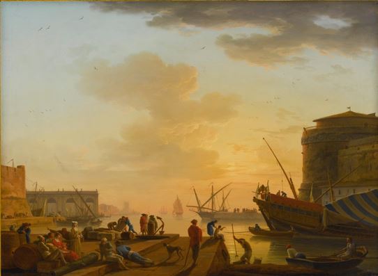Vernet 1752 Le matin Collection privee