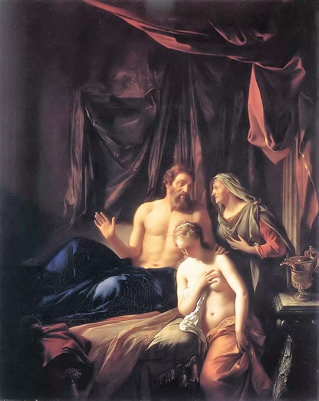 van der Werff Adriaen , 1699 Sara brings Hagar to Abraham (Genesis 163-4) Alte Pinakothek, Munich