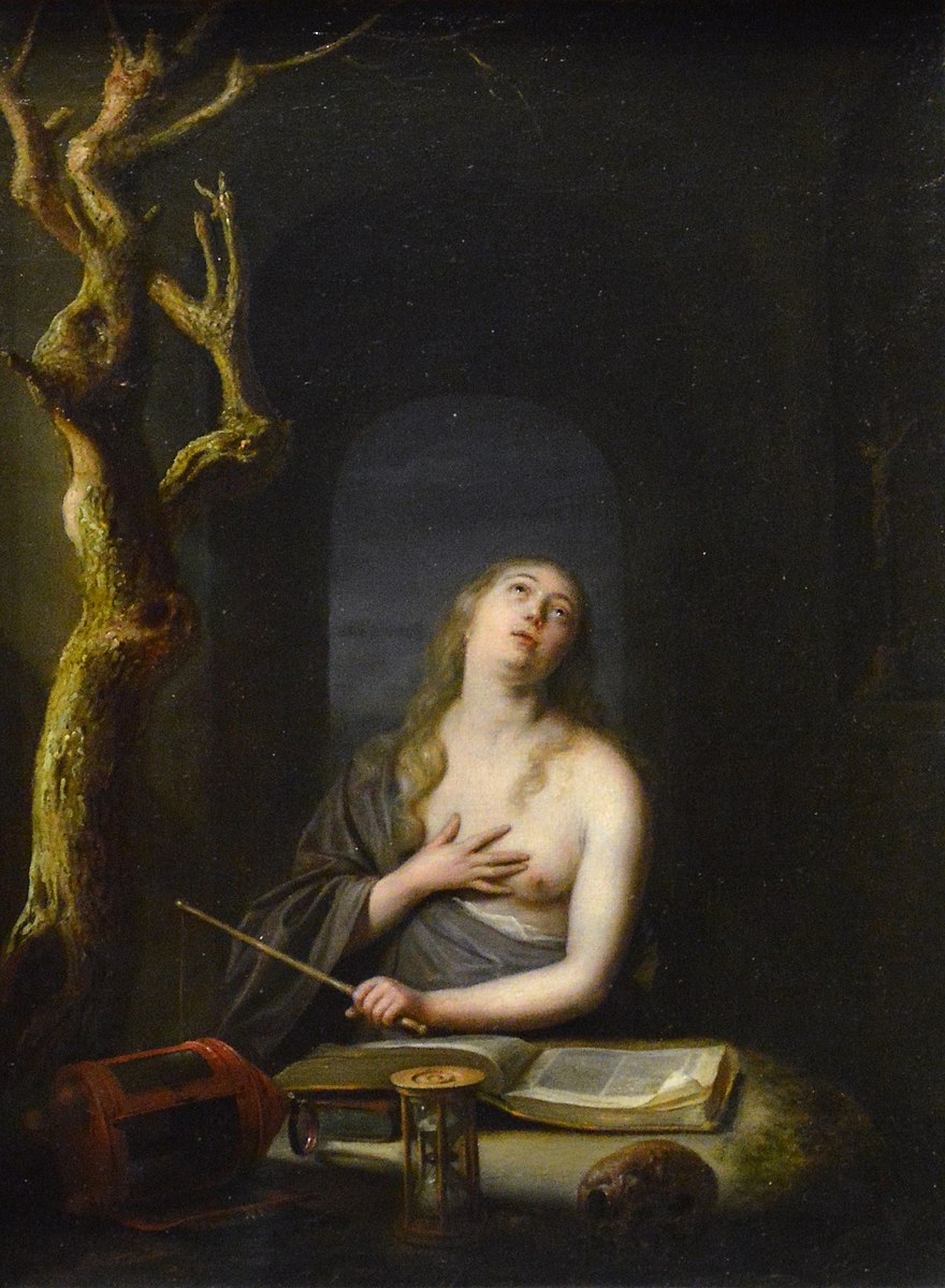 van_Slingelandt 1657 Sainte_Madeleine_penitente_Louvre