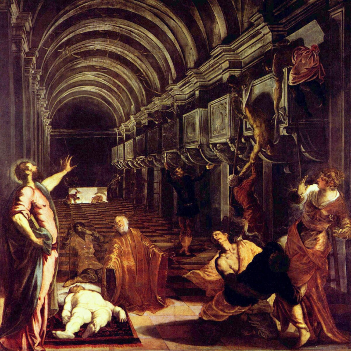 Tintoret la decouverte du corps de St. Marc