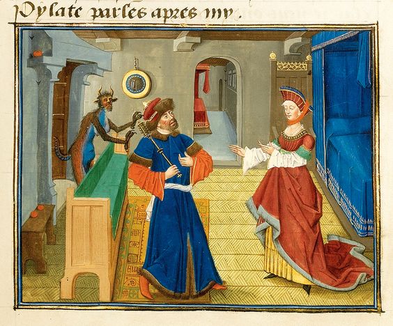 Loyset Liedet Mystere de la Vengeance 1465 British Library