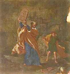 Poussin 1633-34 L'adoration du Veau 