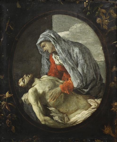 poussin 1626-27 Pieta musee thomas henry cherbourg