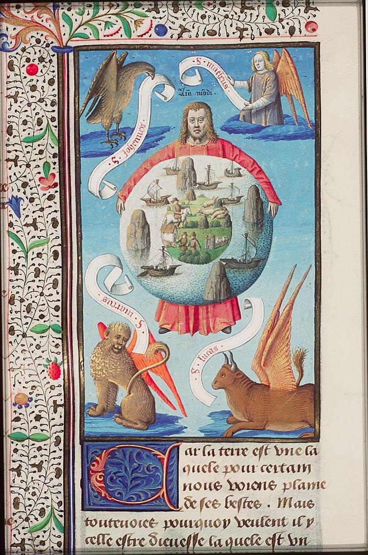 Francois Maitre, 1475-1480 Anima mundi La Cite de Dieu, Saint Augustin, The Hague, MMW, 10 A 11 fol 339v