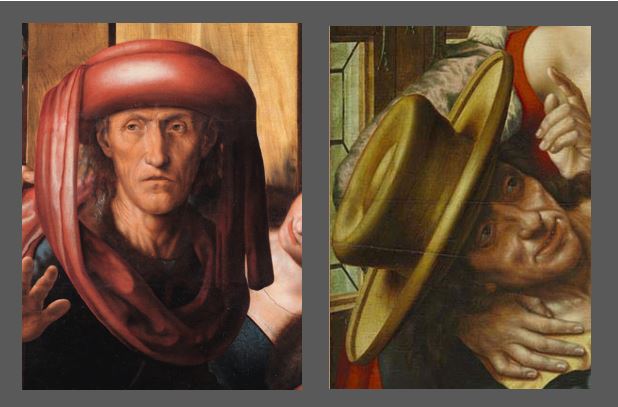 Jan_Sanders_van_Hemessen 1543 Wadsworth Atheneum Museum of Art turban chapeau