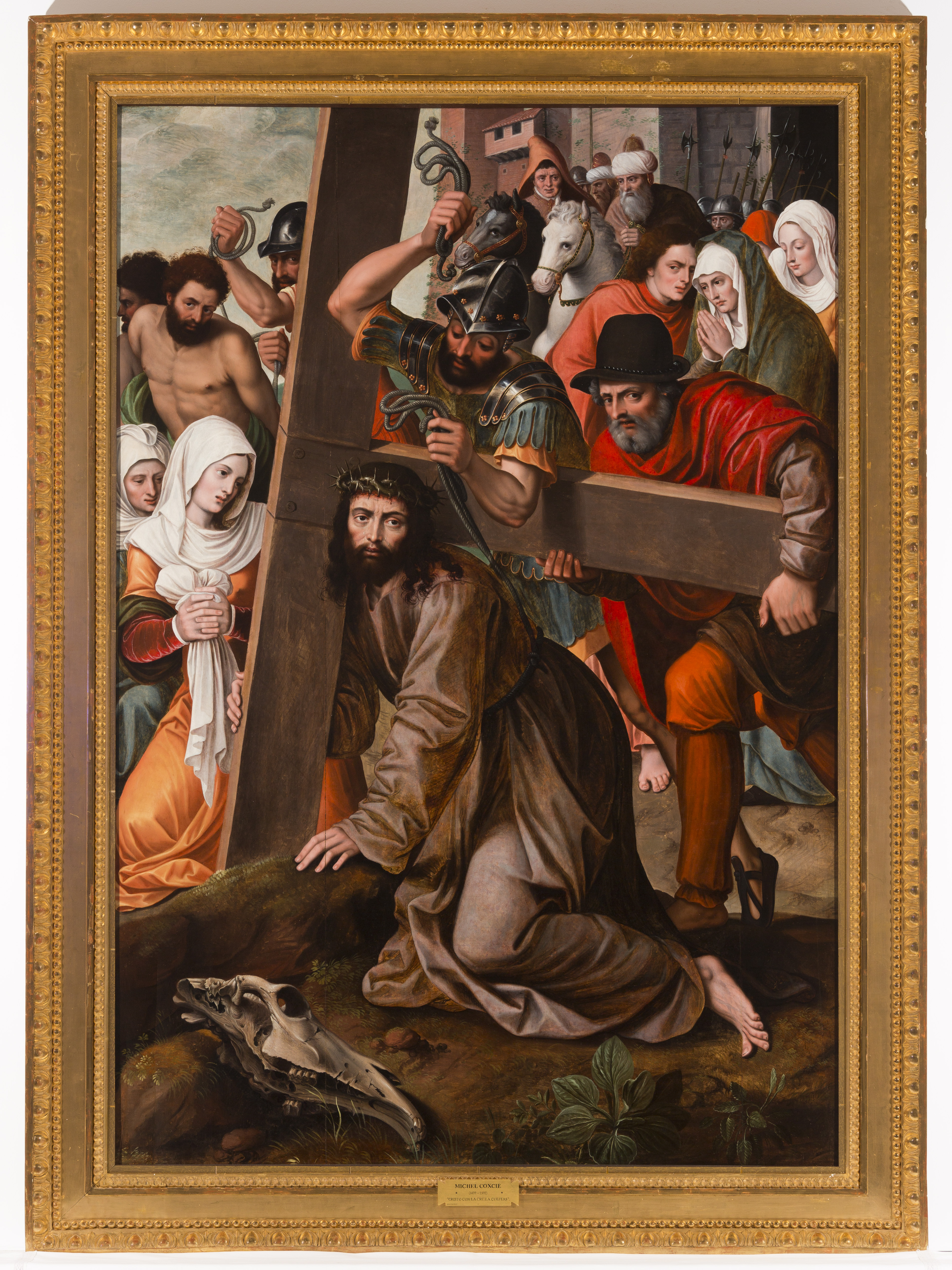 Michael Coxcie Portement de croix . c.1530. Escorial Madrid