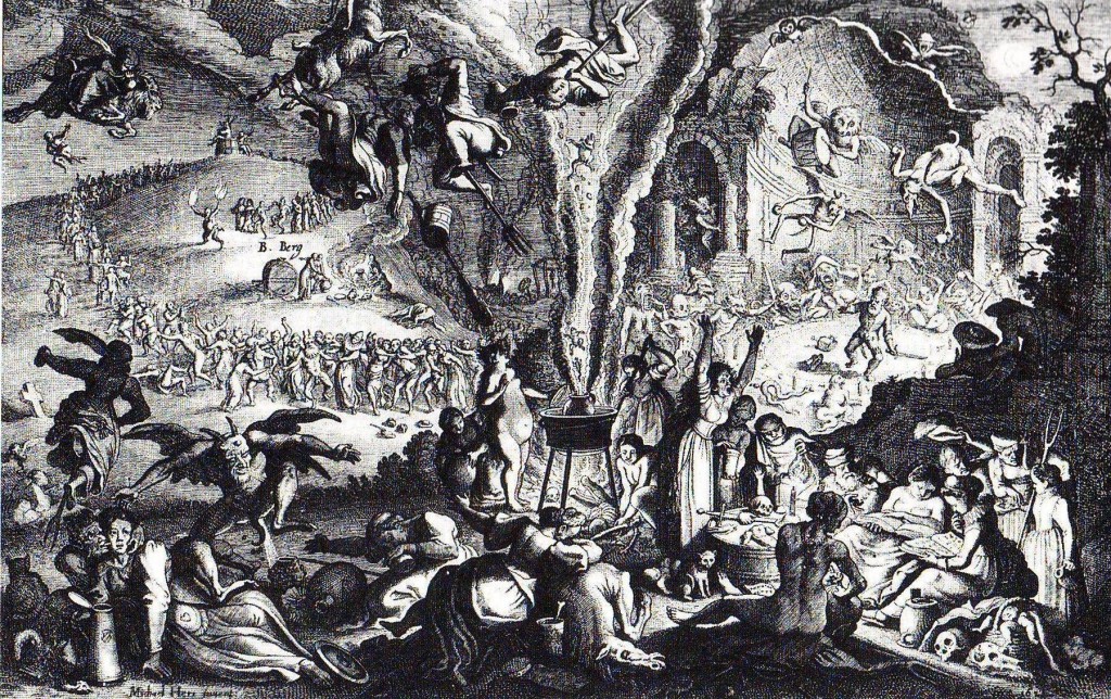 Sabbat de sorcieres sur le mont Brocken Michael Herr, 1650