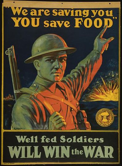 Bien nourir les soldats fera gagner la guerre, 1914-18 E. Henderson Canada