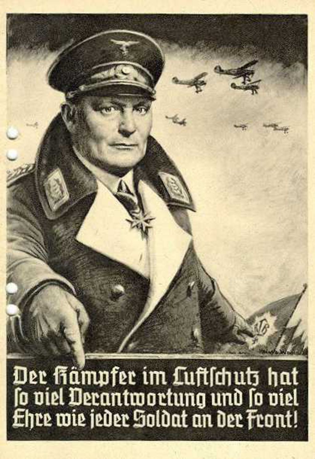Broschure mit einer Rede Hermann Gorings uber die Bedeutung des Luftschutzes am 14. November 1935 im Berliner Sportpalast