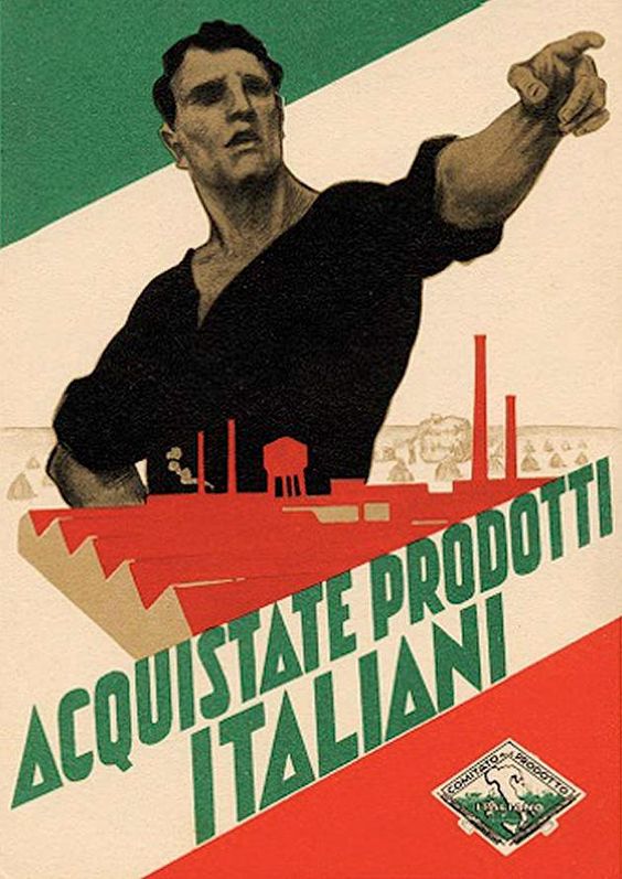 Italie 1930 Acquistate prodotti italiani
