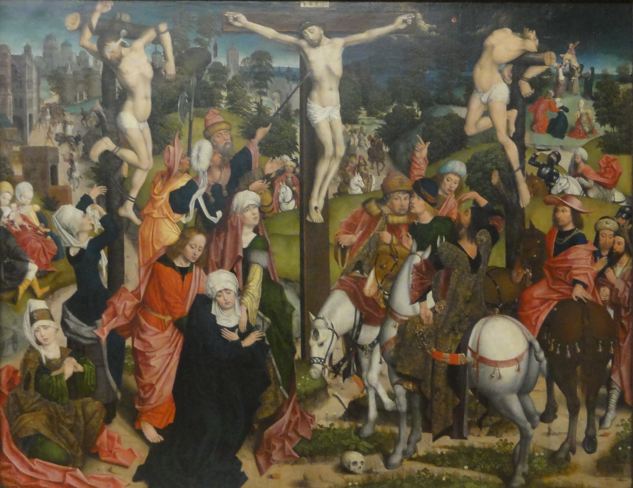 Baegert,Derick_—_Kreuzigung_Christi_vers 1498(Alte_Pinakothek)