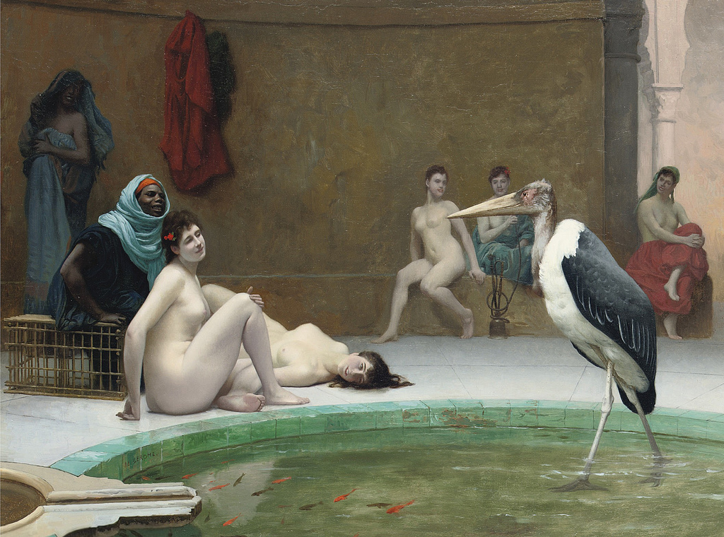 Jean-Leon Gereme Le Marabout in the Harem