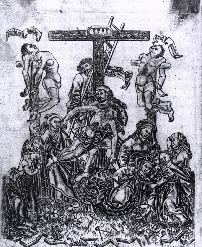Maitre des Banderoles gravure 1465 inverse