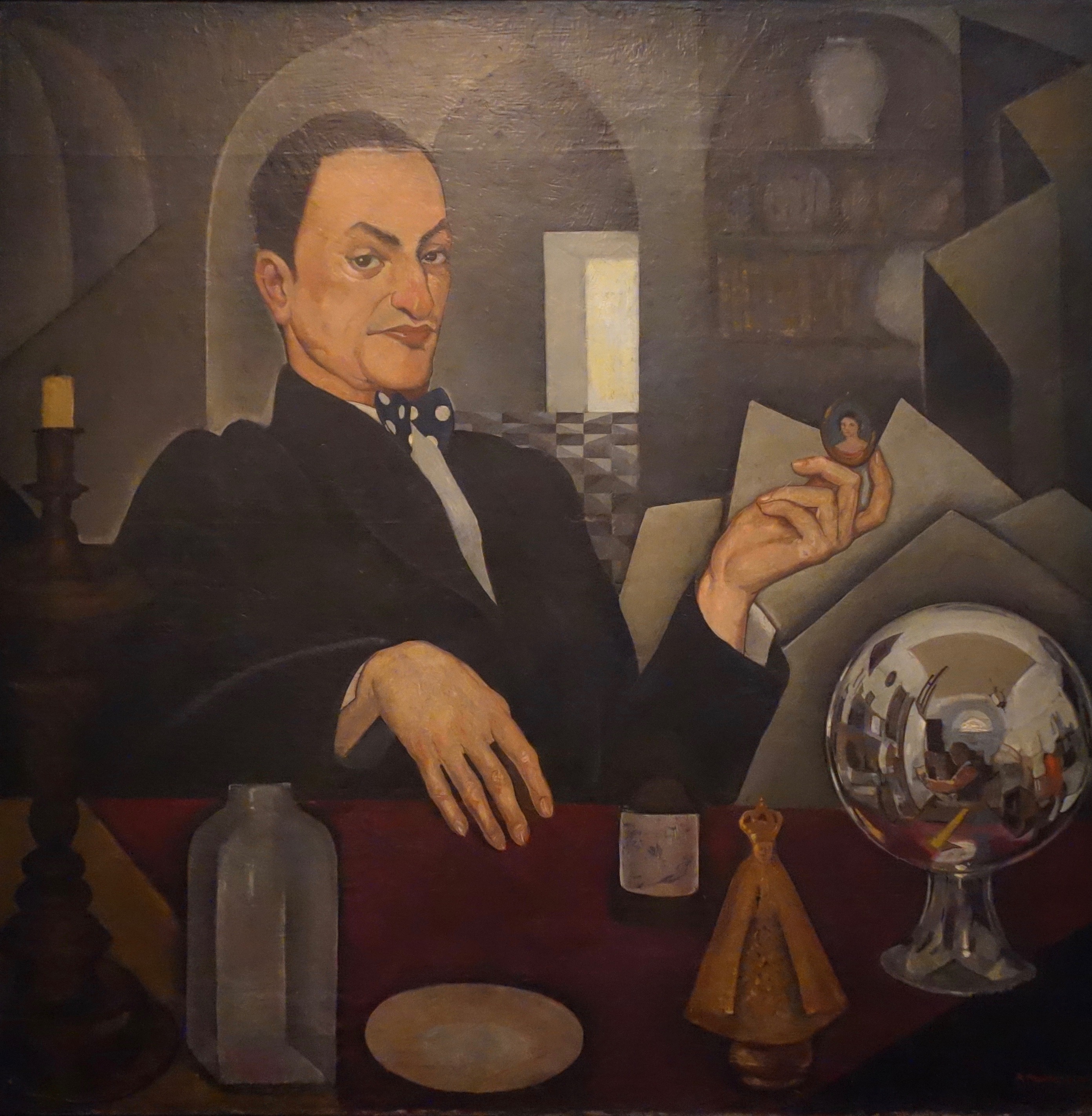Roberto Montenegro. Portrait d'un antiquaire ou Portrait de Chucho Reyes et autoportrait, 1926