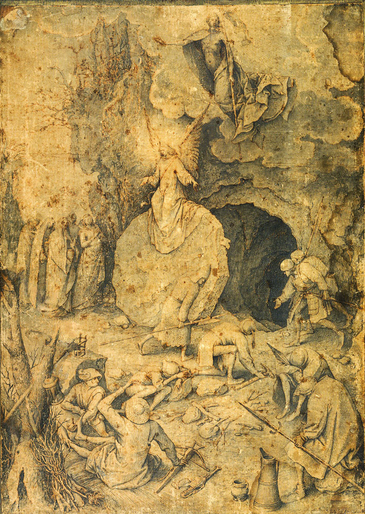 Bruegel l'Ancien La resurrection 1562-63 Museum Boijmans Van Beuningen, Rotterdam