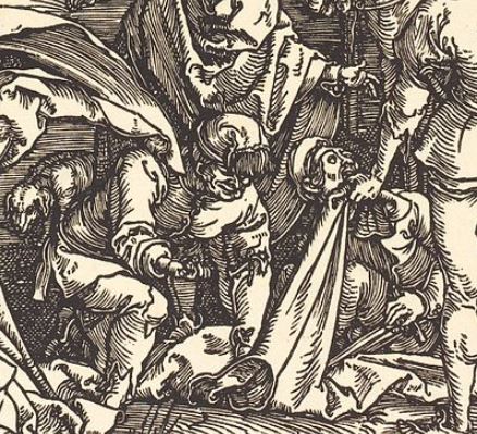 Durer BD 08 Calvary with the Three Crosses 1504-05