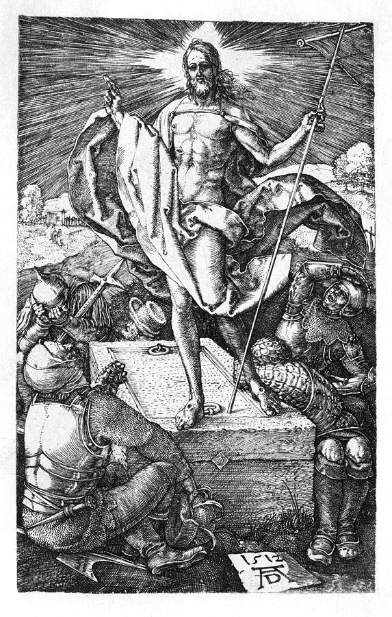 Durer Resurrection Grande Passion 1512