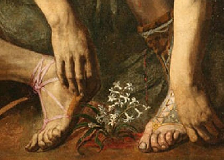 La Mort de Hyacinthe, Musee d'art Thomas Henry, Cherbourg-Octeville (detail)