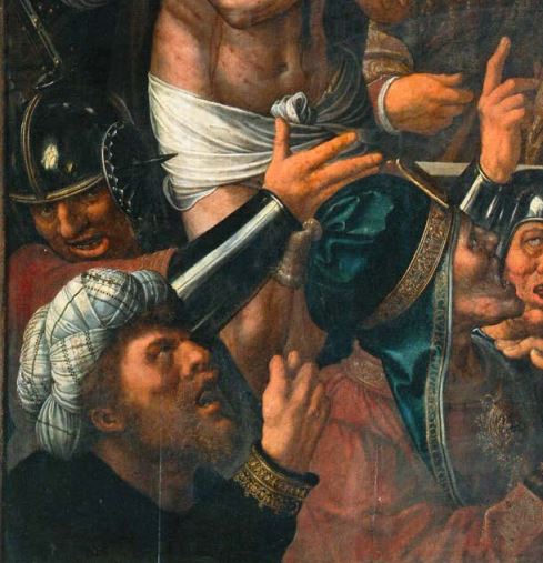 Van Orley 1518 ca Derision du Christ Cathedrale de Tournai