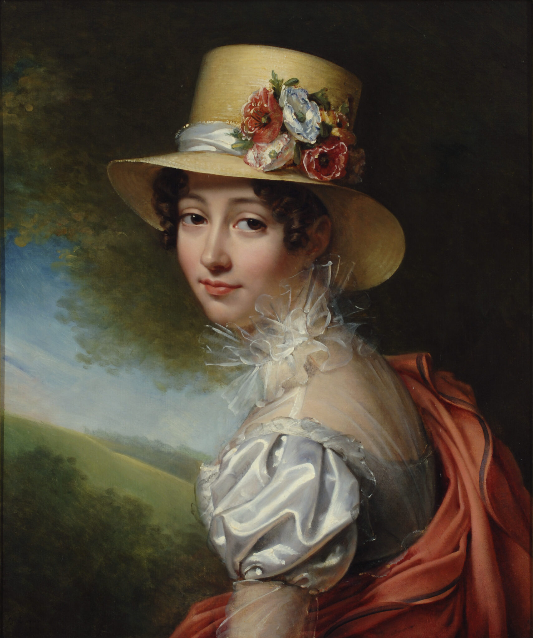 ortrait of a Young Woman (Sister of the artist, Zoe Jacqueline Duvidal de Montferrier)