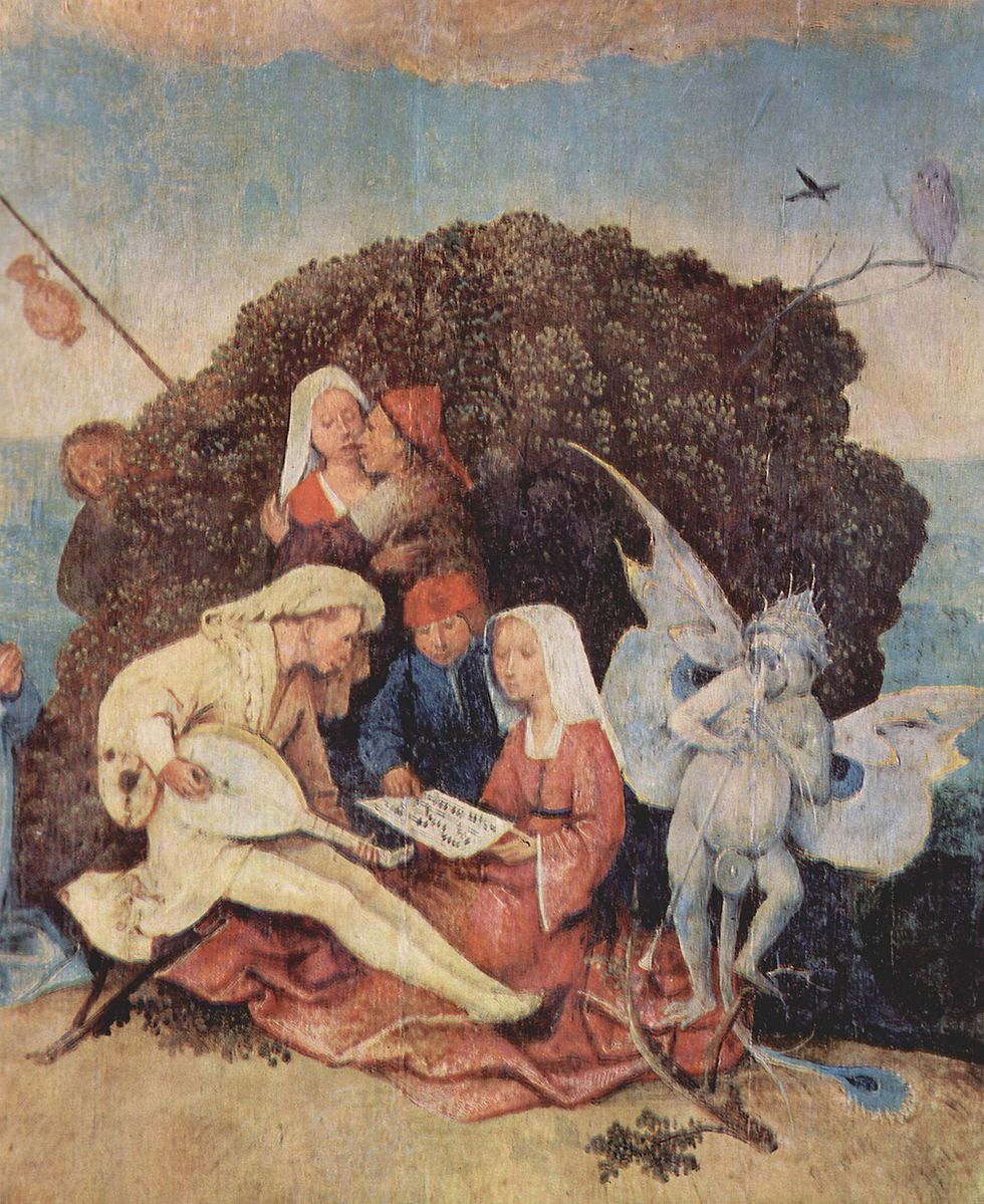Le chariot de foin 1515 Hieronymus_Bosch Prado detail