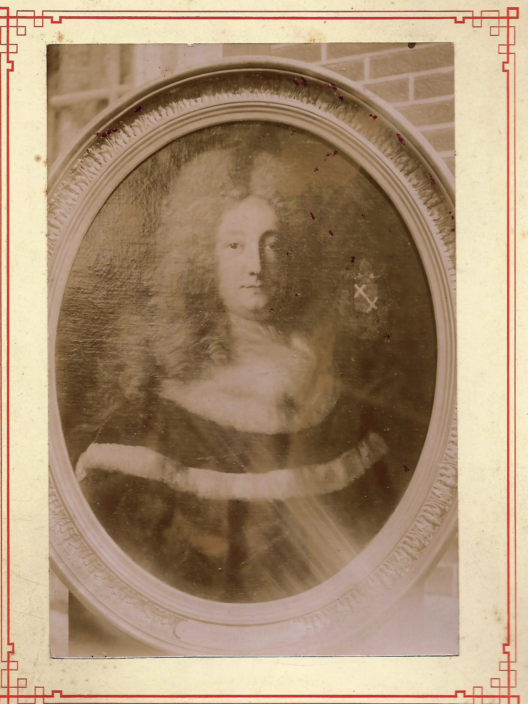 1669-1733 Jean Antoine Duvidal Portrait en robe coll Gladysz