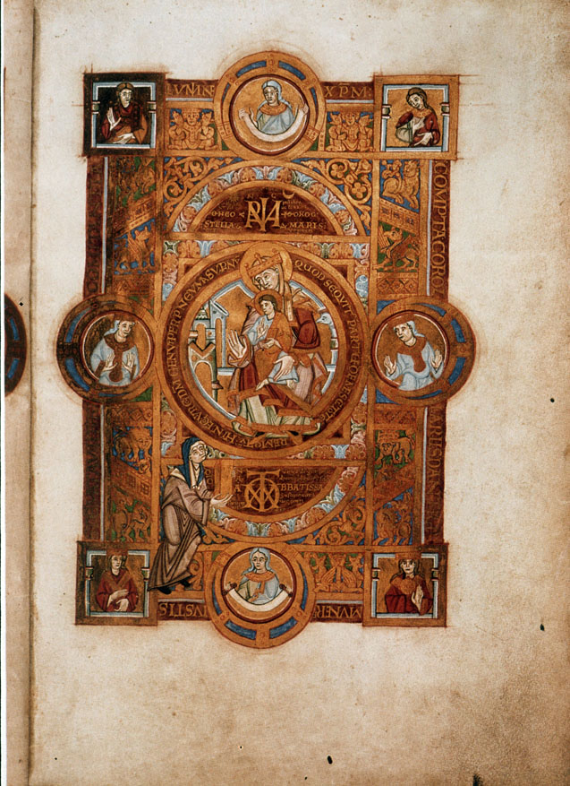 1102-25 ca Uta_Codex_Dedicace Bayerische Staatsbibliothek Clm 13601 f2