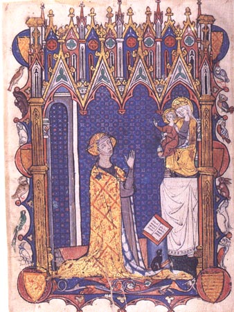 1280-90 Hours of Yolande de Soissons, French, Amiens, c. (New York, Morgan, MS M.729, fol. 232v