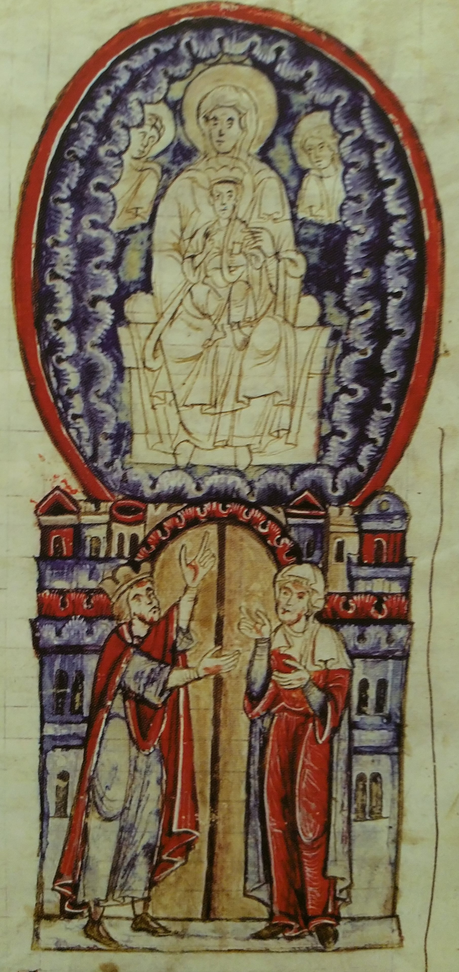 1285 Liber de temporibus et aetatibus Bibliotheque Estense Modene MS 461 fol 92