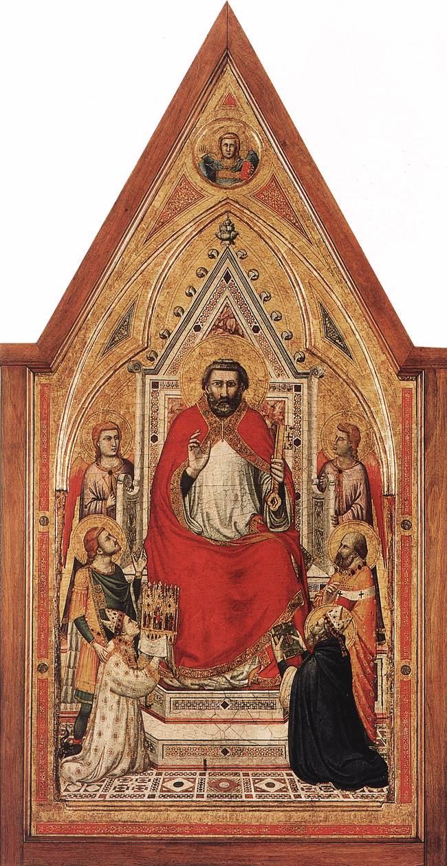1330 ca Giotto_di_Bondone_-_The_Stefaneschi_Triptych st pierre