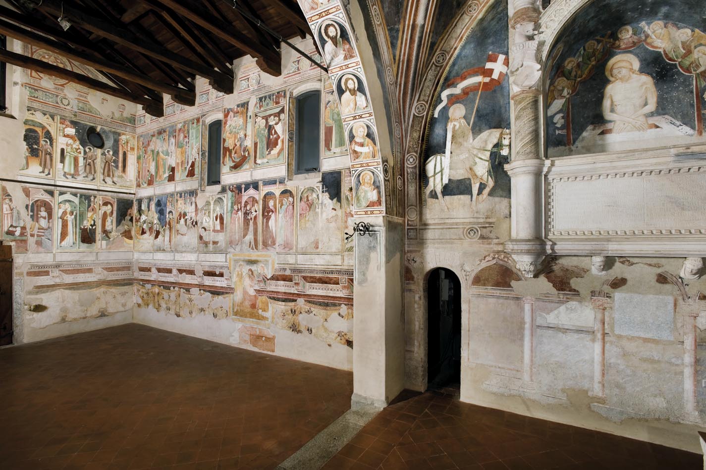 1368-69 Le comte PorroTombeau Mur gauche S. Stefano di Lentate