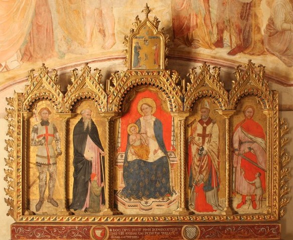 1408 Battista da Vicenza St Georges Antoine Blaise Martin Pieve di S. Giorgio, San Giorgio, Velo d'Astico