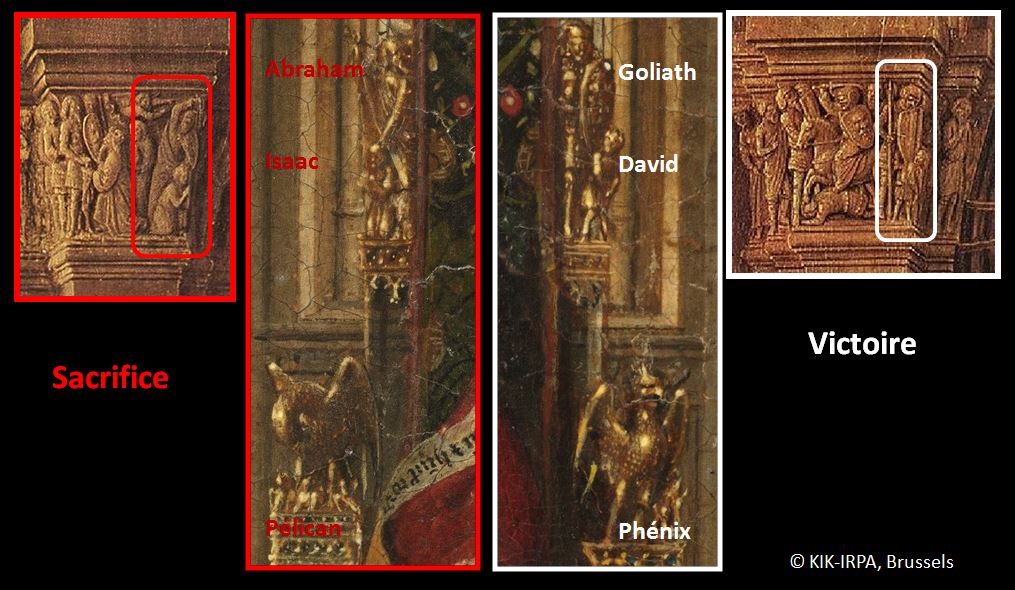 1437 Jan_van_Eyck Triptyque de Dresde schema 1