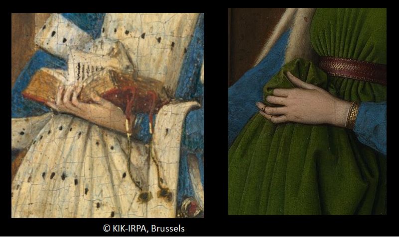 1437 Jan_van_Eyck_-_Triptyque de Dreste arnolfini