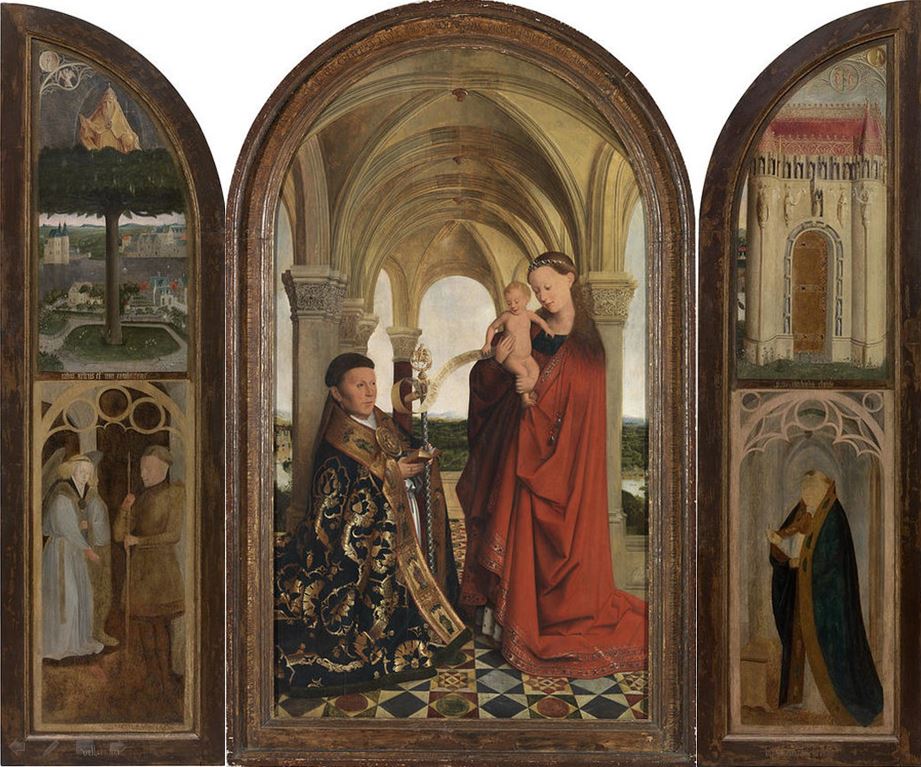 1445 Maelbeke_Madonna_Triptych_After_van_Eyck