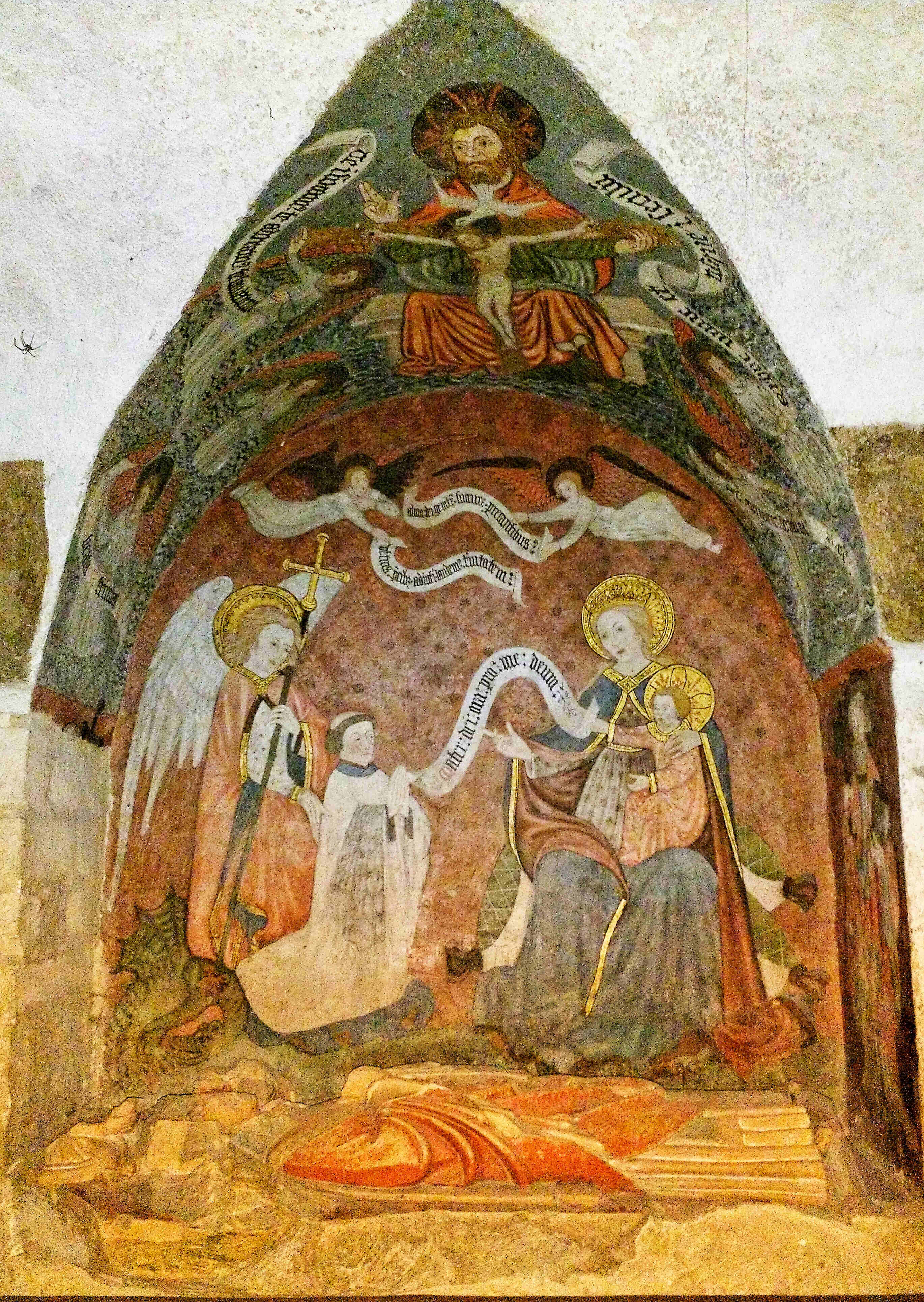 1447 Enfeu de Gervais de Larchamp Crypte de la Cathedrale de Bayeux