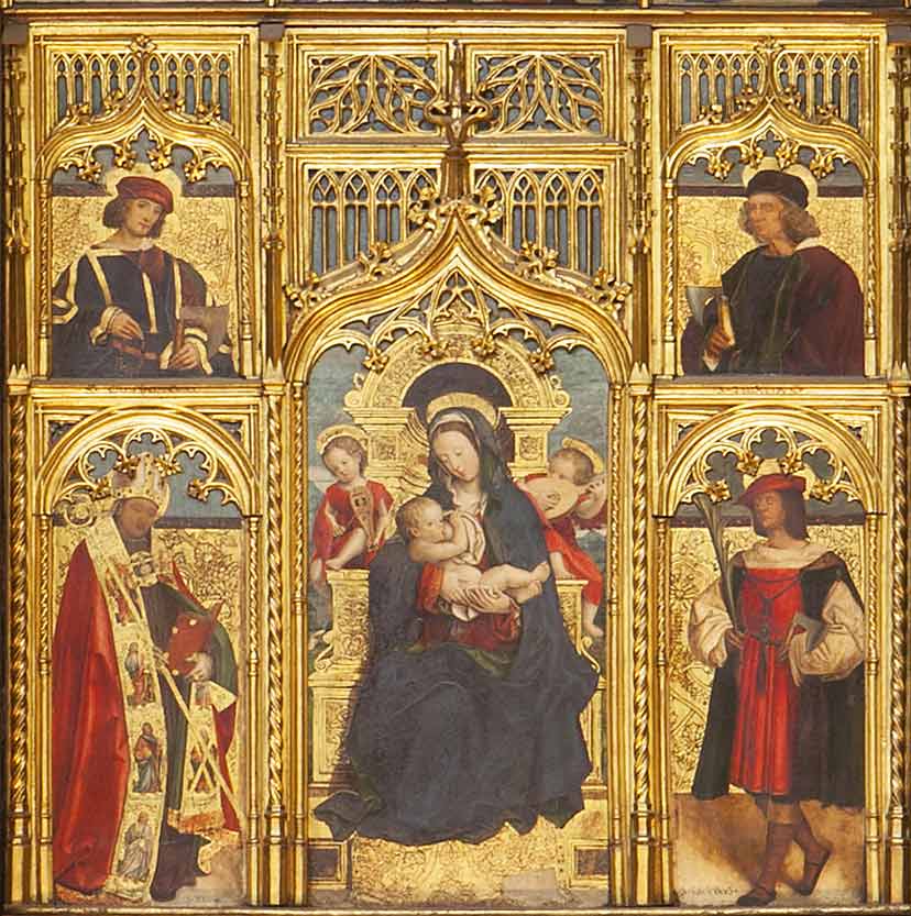 1498 Martino Spanzotti et Defendente Ferrari, Polittico dei Calzolai, Cathedrale,Turin
