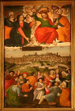 1526 gonfalone-berto-di-giovanni cattedrale di San Lorenzo Pérouse