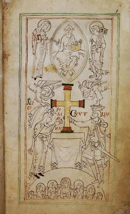 Liber vitae, Winchester, 1131-77 BL Stowe MS 944 fol 6r